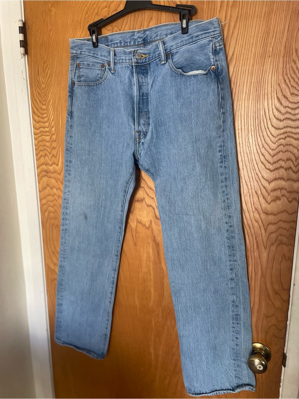 Levi's Light Blue Men's Straight Jeans